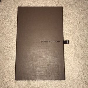 Louis Vuitton wallet box authentic